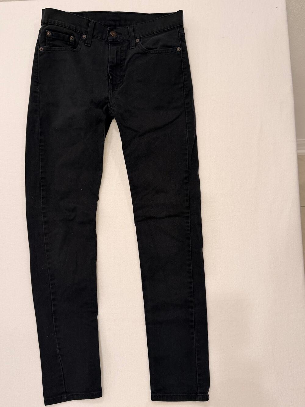 Levi’s 520 Men’s Black Slim Fit Jeans – Classic Stretch Denim